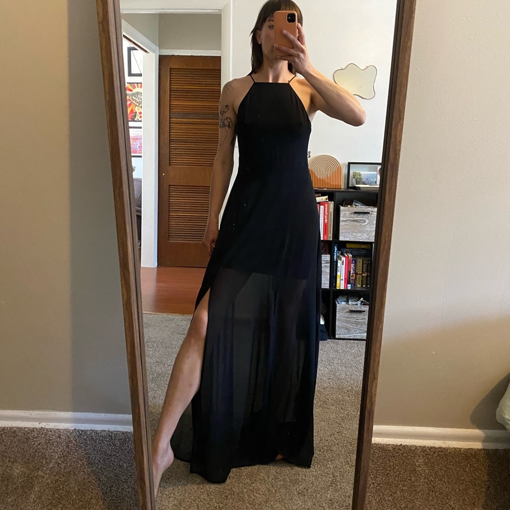 Black Maxi Dress from Express Size 6
